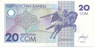 Kirgizisztán 1994(DN) 20S T:UNC
Kyrgyzstan 1994(DN) 20 Som C:UNC
Krause P#10