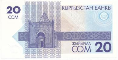 Kirgizisztán 1994(DN) 20S T:UNC
Kyrgyzstan 1994(DN) 20 Som C:UNC
Krause P#10