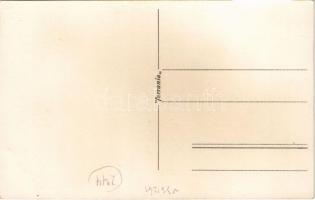 Bucharest, Bukarest, Bucuresti, Bucuresci; street view with Grand Hotel, drugstore, shops of Dragomi...