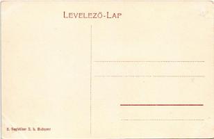 Füzérradvány, Radvány; Károlyi kastély szálló, márványfolyosó, belső. Seefehlner J.L. kiadása