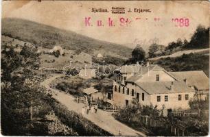 1916 Sjetlina, Gostiona J. Erjavec / Gasthaus / inn (EB)