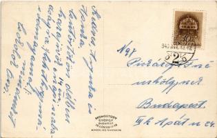 1940 M. Kir. Szent István 3. Honvéd Gyalogezred / WWII Hungarian military art postcard (EK)