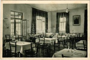 1934 Stambolcic (Pale), Zeljeznicarsko oporaviliste / railway sanatorium, restaurant, interior (Rb)