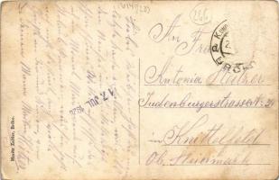 Brcko, Brcka; Überschwemmung 1915. Millenium-Kamp / flood, steamships. Moritz Zeitler (Rb)