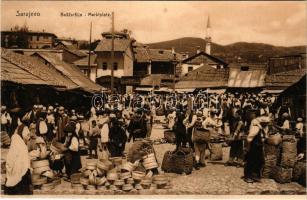 Sarajevo, Bascarsija / Marktplatz / market square. Verlag Leon Finzi