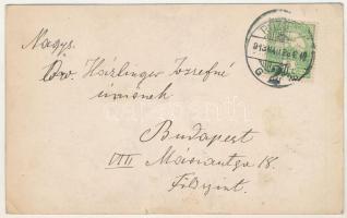 1913 Pozsony, Pressburg, Bratislava; nach dem Brande am 17. Mai 1913. / zsidónegyed az 1913. május 1...