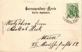 1904 Sarajevo, K. k. Militär-Knabenpensionat / K.u.k. military boarding school. Simon Kattan (EK)