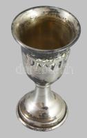 6 darabos ezüst (Ag) kiddus pohár készlet. Jelzett, 800-as ezüst, m: 7 cm, 95g /// Set of 6 silver (...