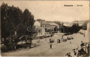 Homonna, Homenau, Humenné; Piac tér / market square