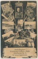 Ulanen-Regiment Grossherzog Friedrich v. Baden (Rheinisches Nr. 7.) St. Johann-Saarbrücken / WWI Ger...