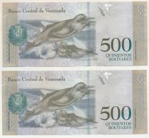 Venezuela 2017. 500B (2x) sorszámkövető "Q27388543 - Q27388544" T:UNC
Venezuela 2017. 500...