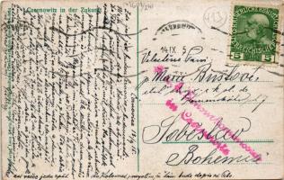 1915 Chernivtsi, Czernowitz, Cernauti, Csernyivci (Bukovina, Bucovina, Bukowina); Czernowitz in der ...