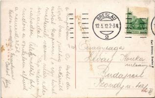 1912 Wroclaw, Breslau; Schweidnitzer Strasse. Carl Dittmar / street view (EB)