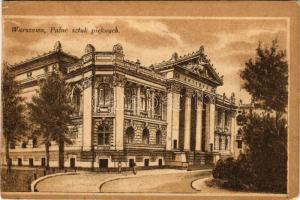 Warszawa, Varsovie, Warschau, Warsaw; Palac sztuk pieknych / Palace of Fine Arts (EK)