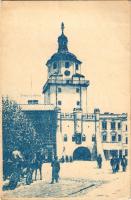 1915 Lublin, Brama Krakowska / Kraków Gate (EB)