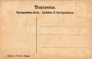 Crnogorac / Montenegriner / Montenegrin folklore, traditional costume. J. Tosovic 1719