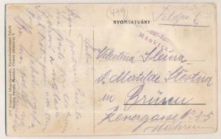 Munkács, Mukacheve, Mukachevo, Mukacevo; leporellólap 10 képpel. Meisels Bernát kiadása / leporelloc...