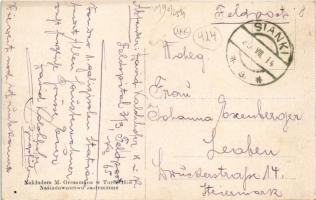 1914 Rozluch, Rozlucz, Roslutsch; general view, village. Verlag M. Grossman