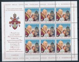 2013 XXIII. János pápa Mi 1774 kisív