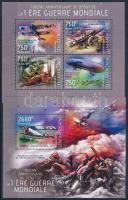 2014 1. világháború Mi 4515-1518 kisív + blokk 1116
