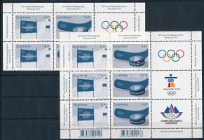 2010 Téli olimpia Mi 833-834 2 pár különböző szelvénnyel + kisív