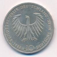 Német Szövetségi Köztársaság 1988D 10M Ag "Arthur Schopenhauer" T:UNC,AU
Federal Republic...