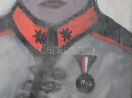 DG jelzéssel: 1956. Olaj, vászon. Kissé kopott fakeretben. 70x50 cm