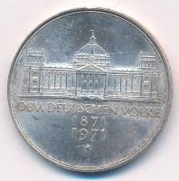 Német Szövetségi Köztársaság 1971G 5M Ag "A Német Birodalom alapításának 100. évfordulója"...