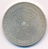 Német Szövetségi Köztársaság 1973J 5M Ag "Nikolaus Kopernikus" T:UNC,AU kis patina
Federa...