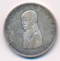 Német Szövetségi Köztársaság 1977G 5M Ag "Heinrich von Kleist" T:UNC,AU patina
German Fed...