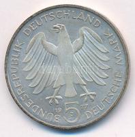 Német Szövetségi Köztársaság 1977J 5M Ag "Carl Friedrich Gauss születésének 200. évfordulója&qu...