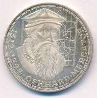 Német Szövetségi Köztársaság 1969F 5M Ag "Gerhard Mercator" T:UNC,AU patina
Federal Repub...