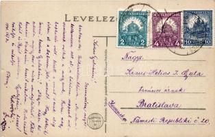 1931 Törökszentmiklós, Városháza, könyv- és papírüzlet, kerékpár. Rubinstein Sándor kiadása (kis sza...