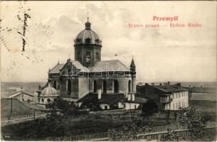 1907 Przemysl, Ruthen. Kirche / Ruthenian (Rusyn) Orthodox church. Fotogr. E. T. Jurkiewicz (EK)