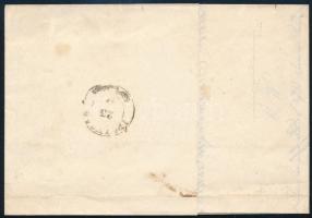 1863 Nyomtatvány 2kr bérmentesítéssel "OFEN" - "IPOLYSÁG" / Printed matter with ...