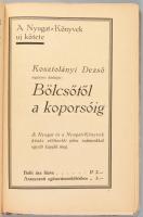 1933 Nyugat XXVI. évf. 21. szám, 1933. nov. 1., szerk.: Babits Mihály és Gellért Oszkár. Bp., Hungár...