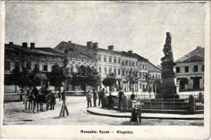 1916 Rzeszów, Rajsze; Rynek / Ringplatz / market square (EM)