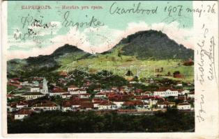 1907 Dimitrovgrad, Tzaribrod, Caribrod; general view (EK)