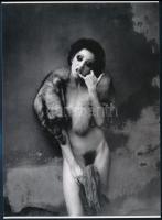 cca 1981 Saudek, Jan cseh fotóművész felvétele, 1 db modern nagyítás, jelzés nélkül, 21x15 cm