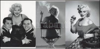 Marilyn Monroe (korábban Norma Jeane) (1926-1962) amerikai színésznőről, eltérő időben készült felvé...