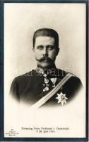 Erzherzog Franz Ferdinand v. Österreich. Verlag Gustav Liersch &amp; Co. / Habsburg-Lotaringiai ...
