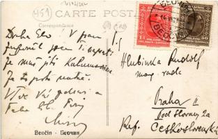 1929 Belcsény, Beocsin, Beocin; Cementgyár, víztorony / Beocsiner Cement Fabrik / cement factory, wa...