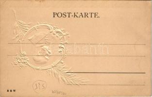 Gott erhalte, Gott beschütze Unsern Kaiser, unser Land! / Ferenc József, dombornyomott lap, a Habsbu...