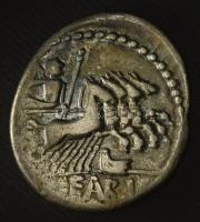 Róma, Köztársaság Kr.e. 124 / Denarius Ag (3,79g) T:VF
Roman Republic 124 BC / Denarius Ag "[Q...