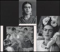 cca 1949 előtt, Frida Kahlo (1907-1954) mexikói festőművészről készült, jelzés nélküli felvételek, 2...