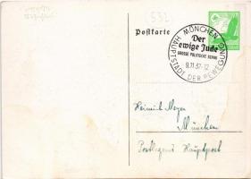 1937 Der ewige Jude. Grosse politische Schau im Bibliotheksbau des deutschen Museums zu München / Az...