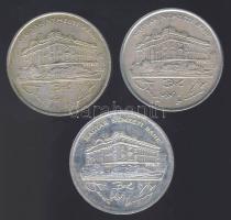 1992-93. 200Ft Ag "MNB" (3x) T:1/2,2