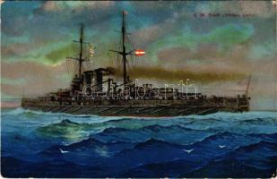 1915 SM Schiff "Viribus Unitis" / SMS Viribus Unitis az Osztrák-Magyar Haditengerészet Teg...