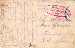 1915 SM Schiff "Viribus Unitis" / SMS Viribus Unitis az Osztrák-Magyar Haditengerészet Teg...