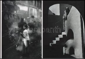 cca 1951 Henri Cartier-Bresson (1908-2004) francia fotóriporter, fotóművész felvételei, (Egyiptom; F...